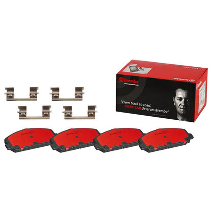 Disc Brake Pad Set with mounting hardware from Brembo part number P56079N