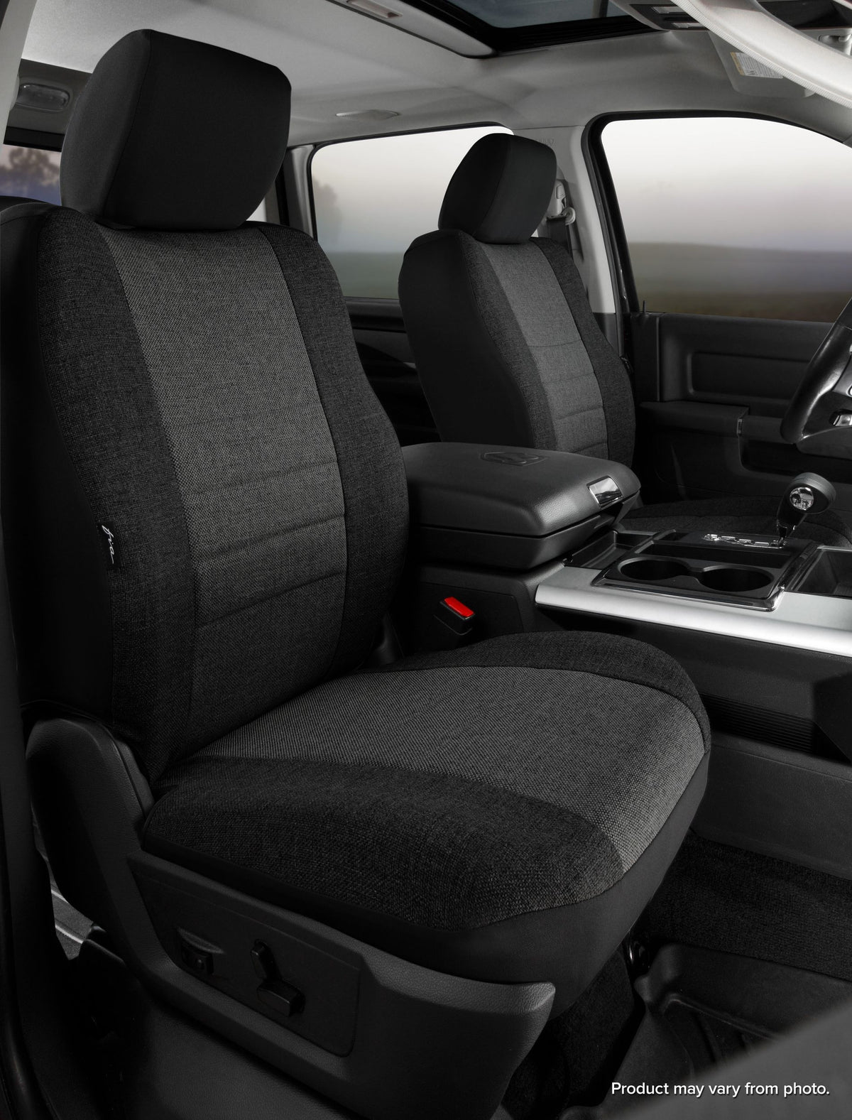 Oe charcoal tweed accessory seat cover set from FIA part number OE39-44 CHARC