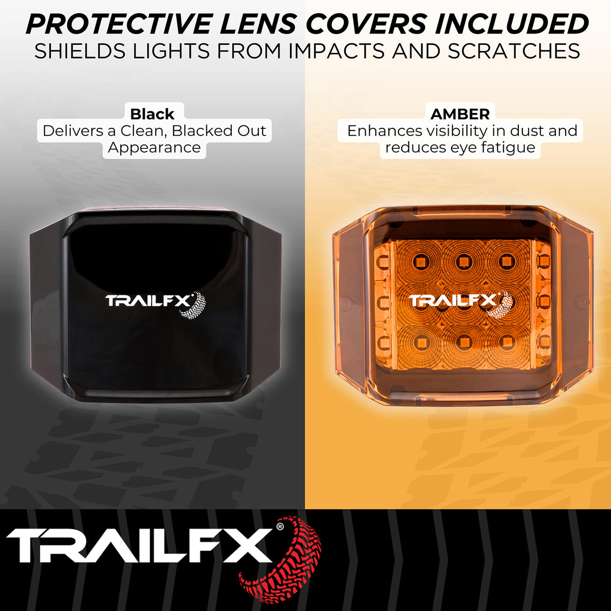 Driving Light from TrailFX part number PODSIDF2