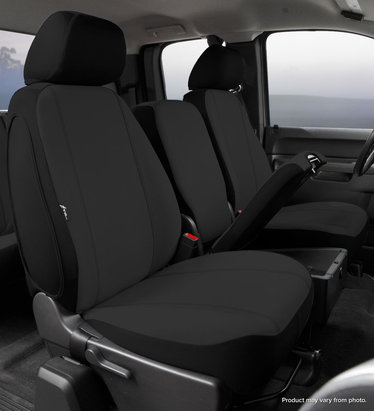 Sp black polyester accessory seat cover set from FIA part number SP87-43 BLACK