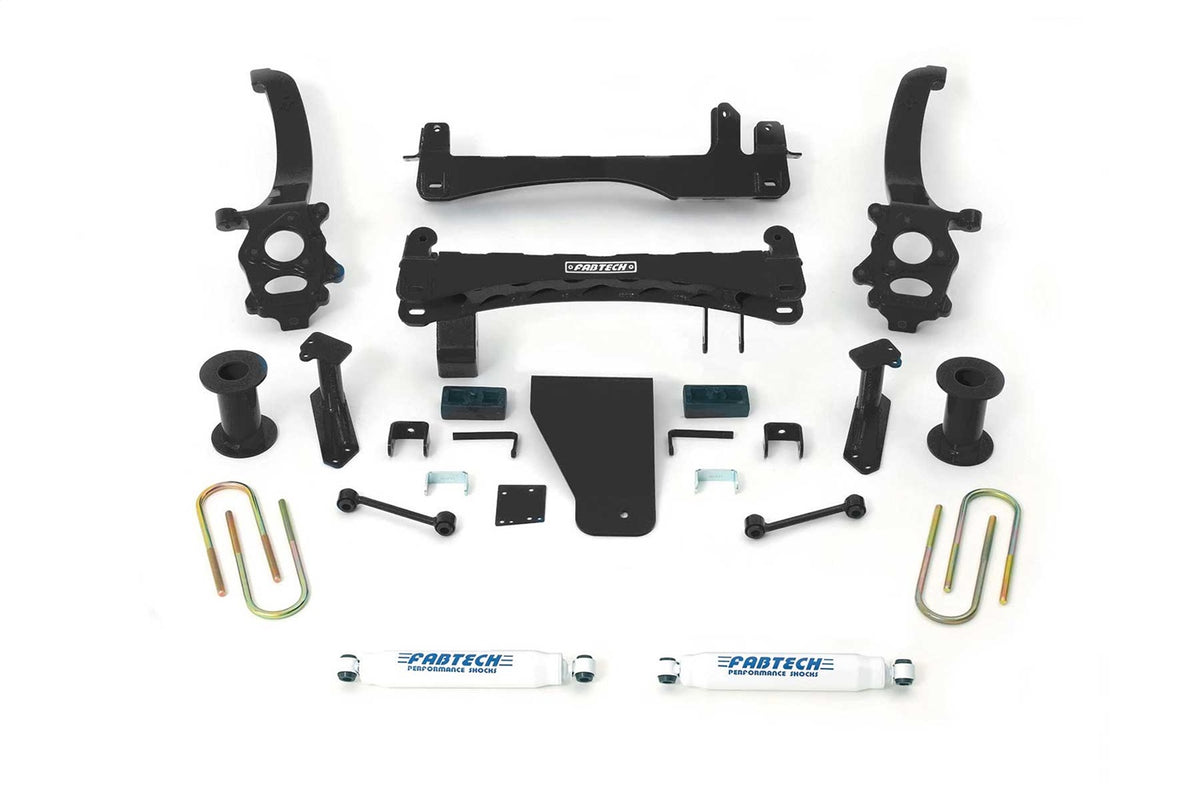 Basic Lift System w/Shocks from Fabtech part number K6012