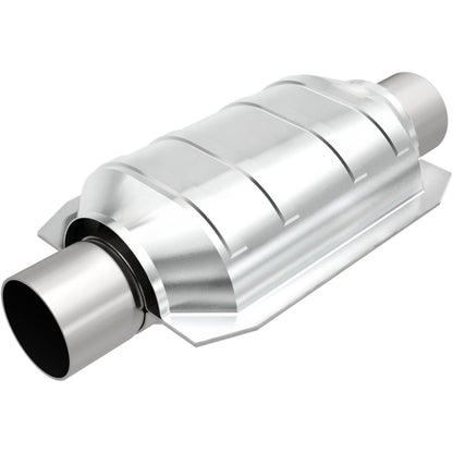 Stainless stainless steel catalytic converter from MagnaFlow Exhaust Products part number 441005