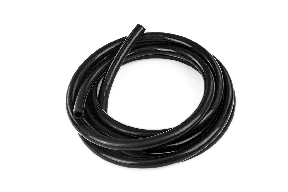 Black silicone vacuum hose from HPS Performance part number HTSVH5-BLKx10