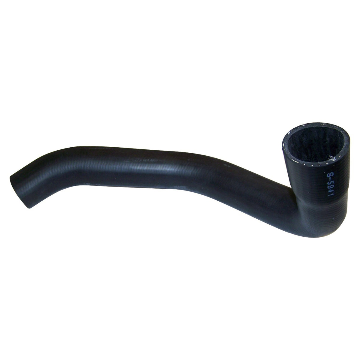 Black radiator coolant hose from Crown Automotive Jeep Replacement part number 52028265AD
