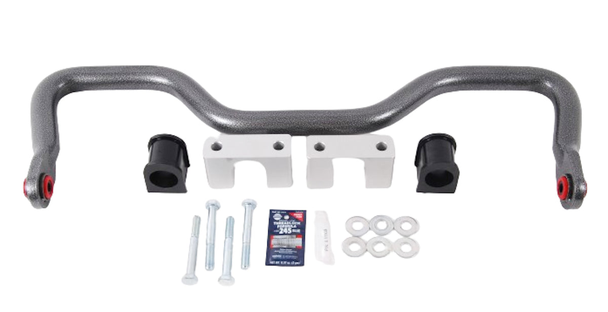 Silver hammertone suspension stabilizer bar kit from Hellwig part number 7254