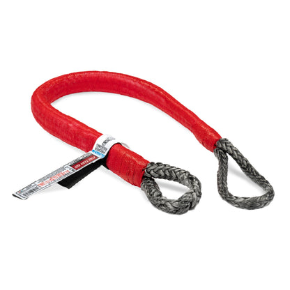Red uhmpe multi-purpose shackle 0.375 diameter from Factor 55 part number 00103