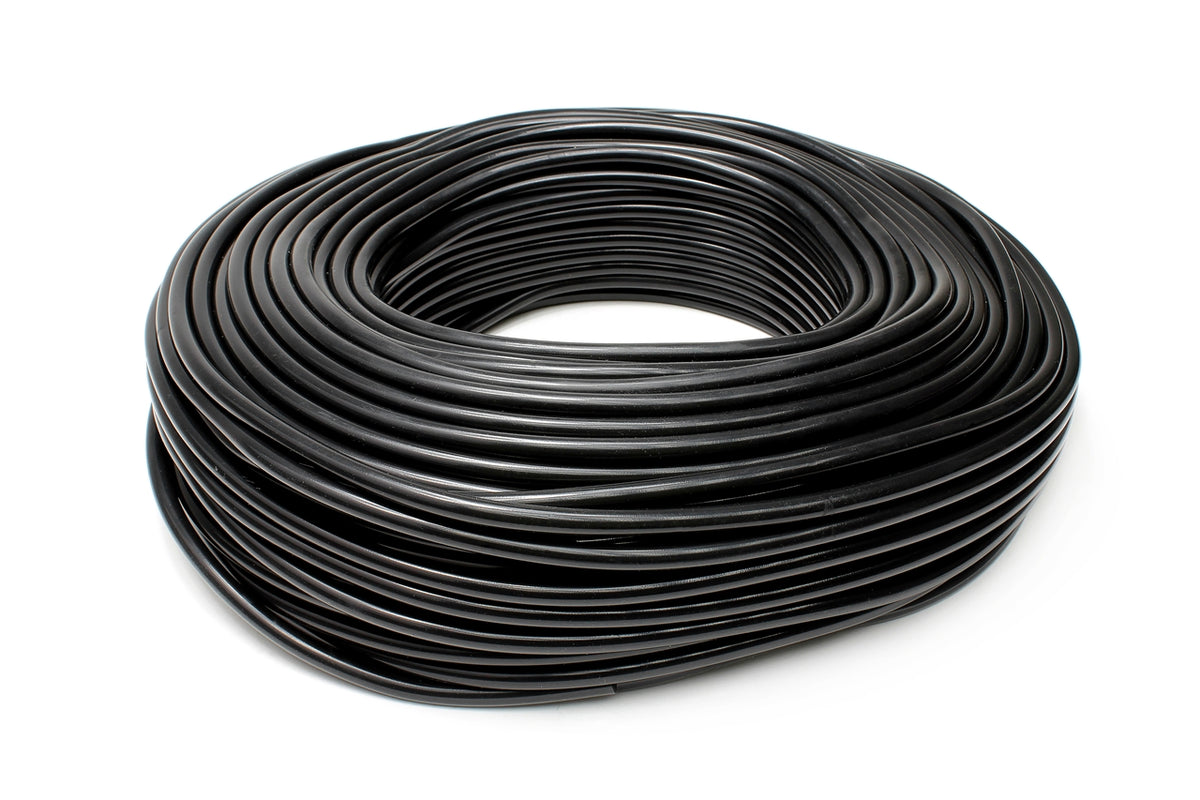Black silicone vacuum hose from HPS Performance part number HTSVH6-BLKx100