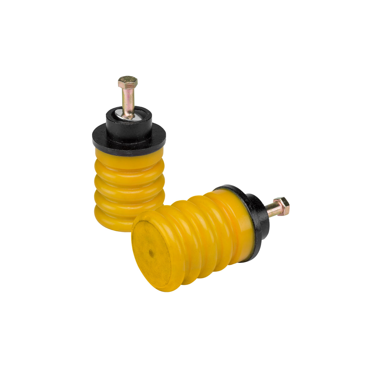 Yellow air suspension helper spring kit from SuperSprings part number SSF-402-54