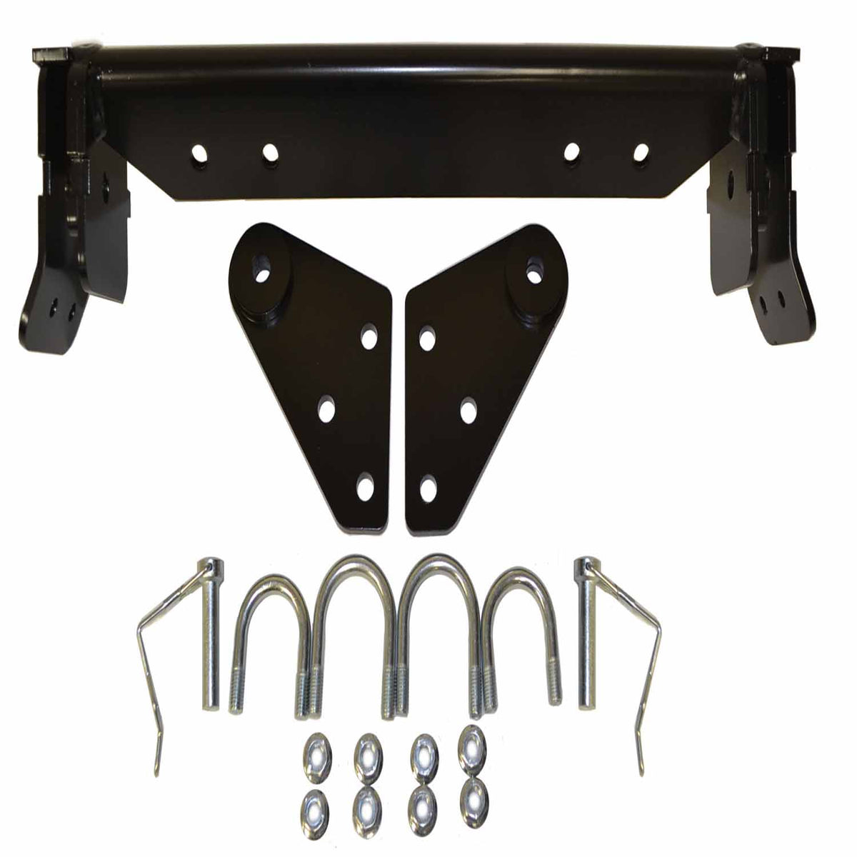 Black snow plow mount from Warn part number 79605