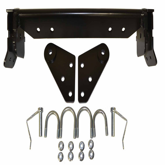 Black snow plow mount from Warn part number 79605