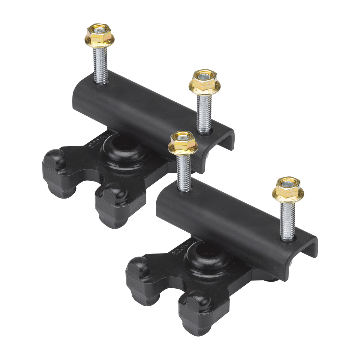 Black leaf helper spring mount kit from SuperSprings part number P7KT