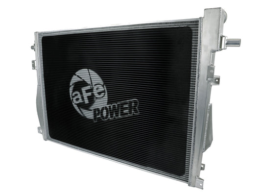 Aluminum radiator from aFe Power part number 46-52131