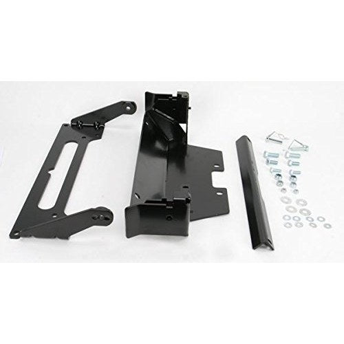 Black snow plow mount from Warn part number 92156