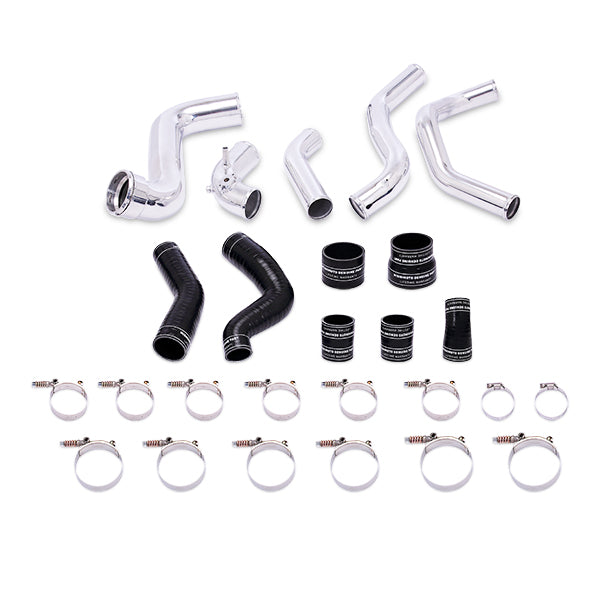 Polished intercooler pipe set from Mishimoto part number MMICP-F150-11KP