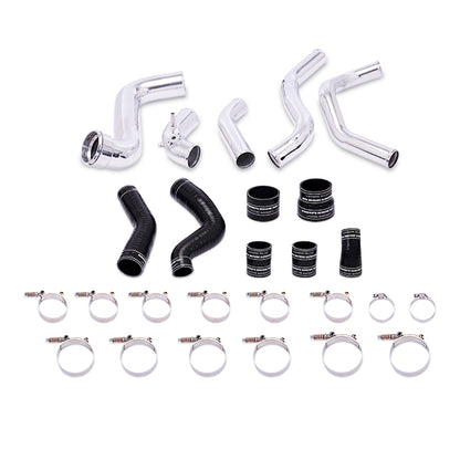 Polished intercooler pipe set from Mishimoto part number MMICP-F150-11KP