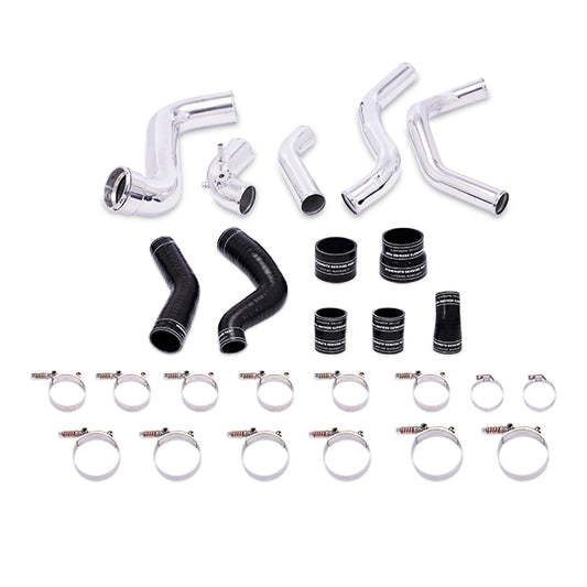 Polished intercooler pipe set from Mishimoto part number MMICP-F150-11KP