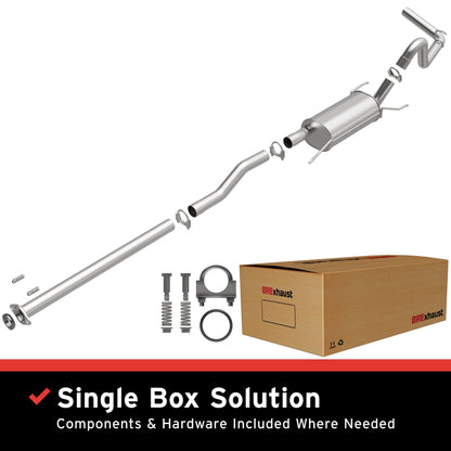 Satin exhaust system kit from BRExhaust part number 106-0171