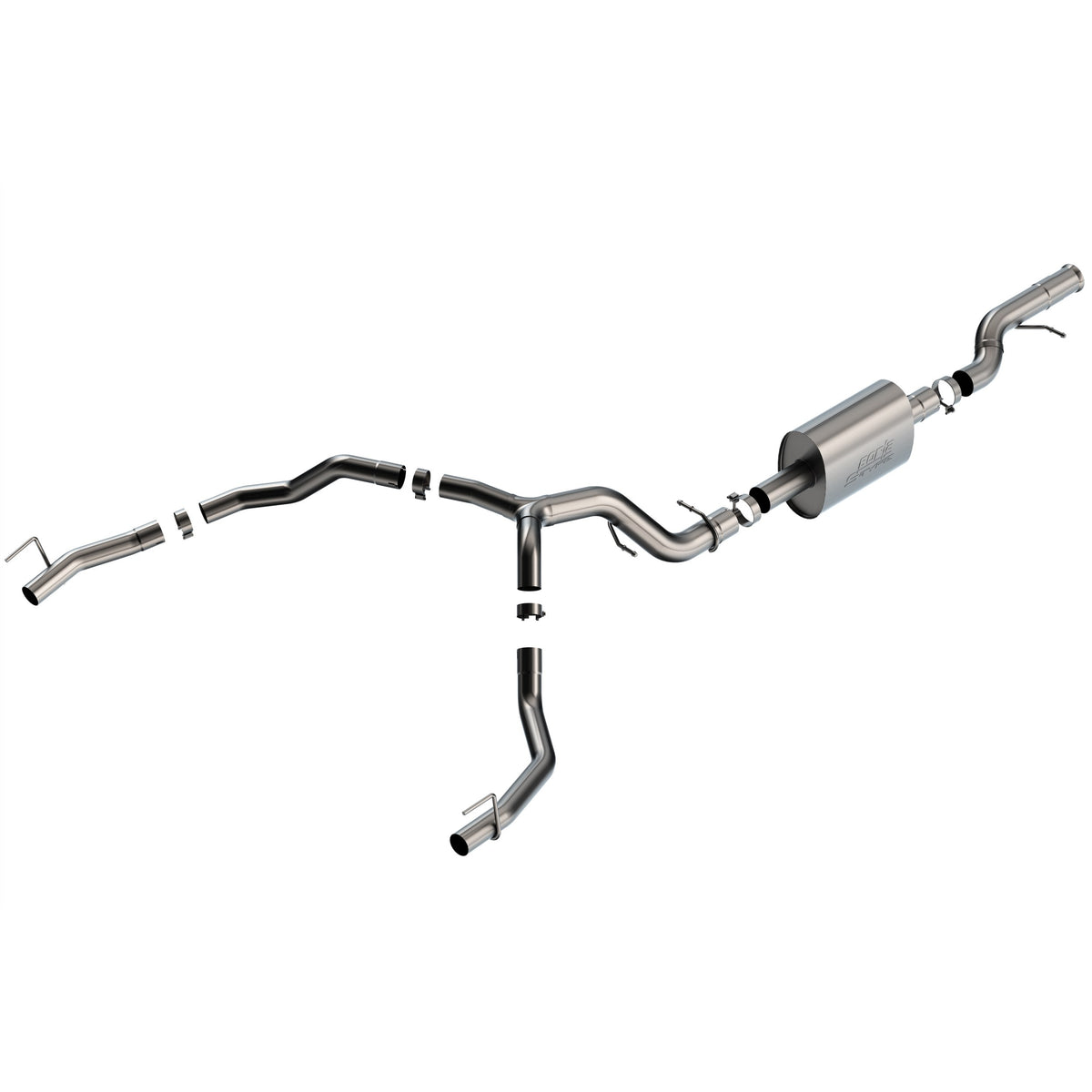 T-304 stainless steel exhaust system kit from Borla part number 140890