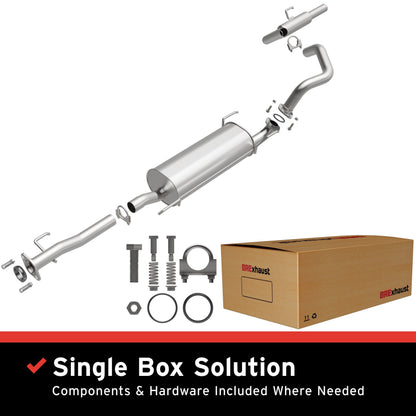 Satin exhaust system kit from BRExhaust part number 106-0075