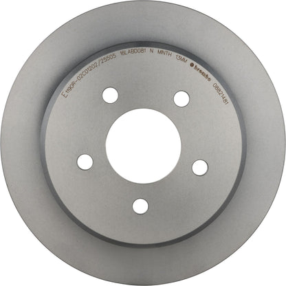 Gray cast iron disc brake rotor from Brembo part number 08.8214.81
