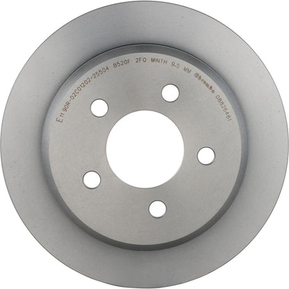 Gray cast iron disc brake rotor from Brembo part number 08.8264.81