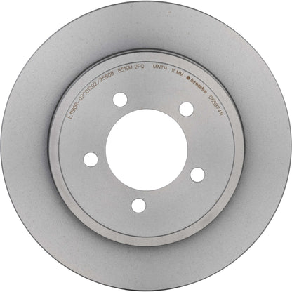 Gray cast iron disc brake rotor from Brembo part number 08.8974.11