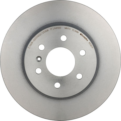 Gray cast iron disc brake rotor from Brembo part number 08.B590.11