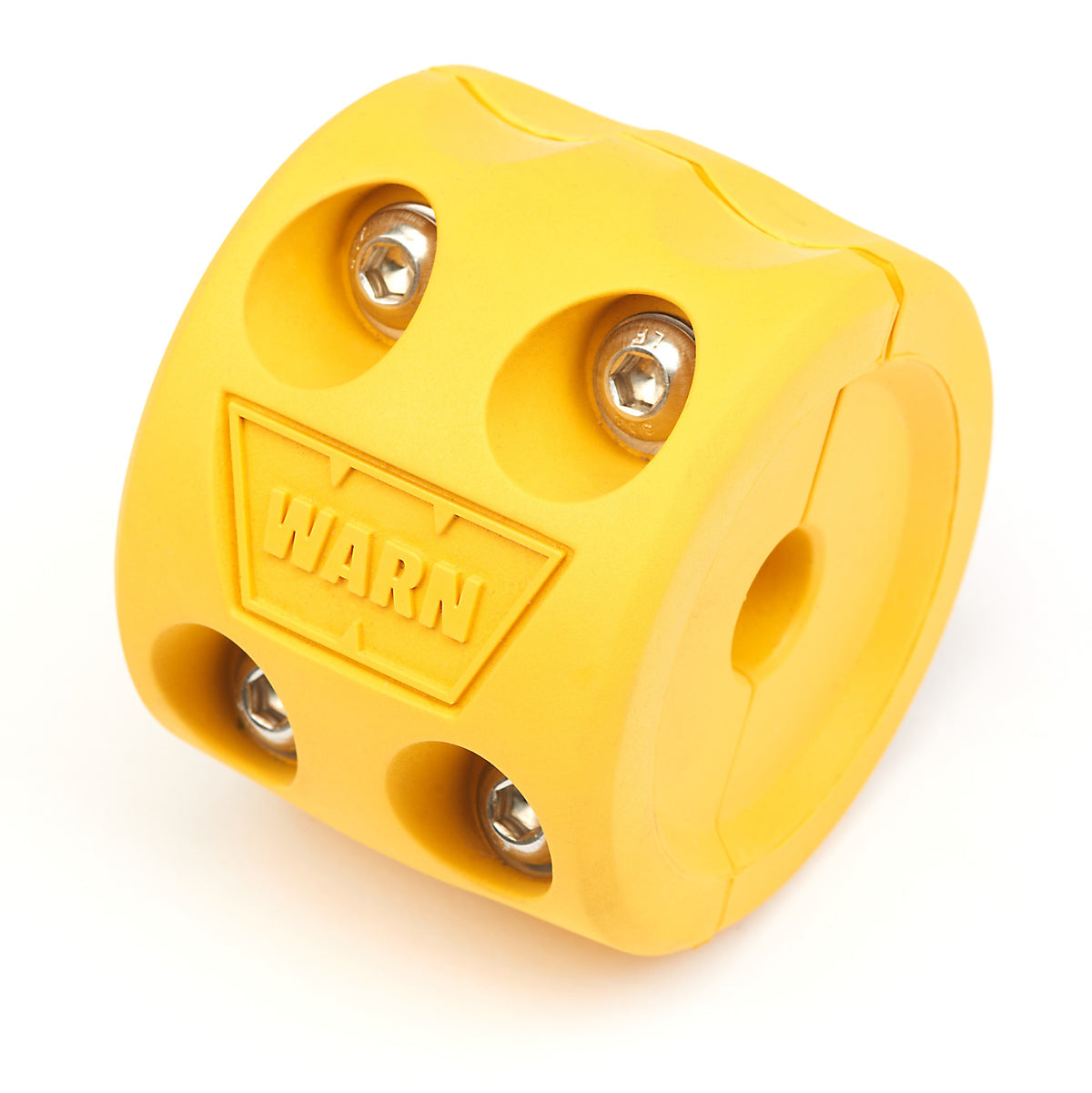 Yellow rubber winch cable stop from Warn part number 108791