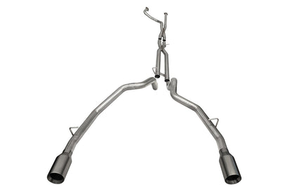 304 stainless steel exhaust system kit from Corsa Performance part number 21190GNM