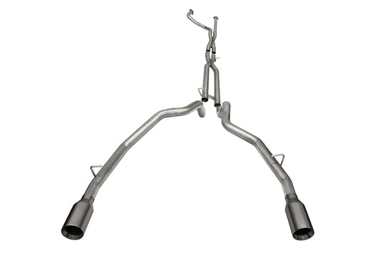 304 stainless steel exhaust system kit from Corsa Performance part number 21190GNM