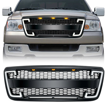 Matte black abs plastic grille from AMERICAN MODIFIED part number AMFMAA00123