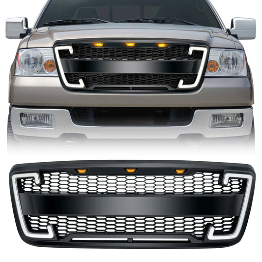 Matte black abs plastic grille from AMERICAN MODIFIED part number AMFMAA00123