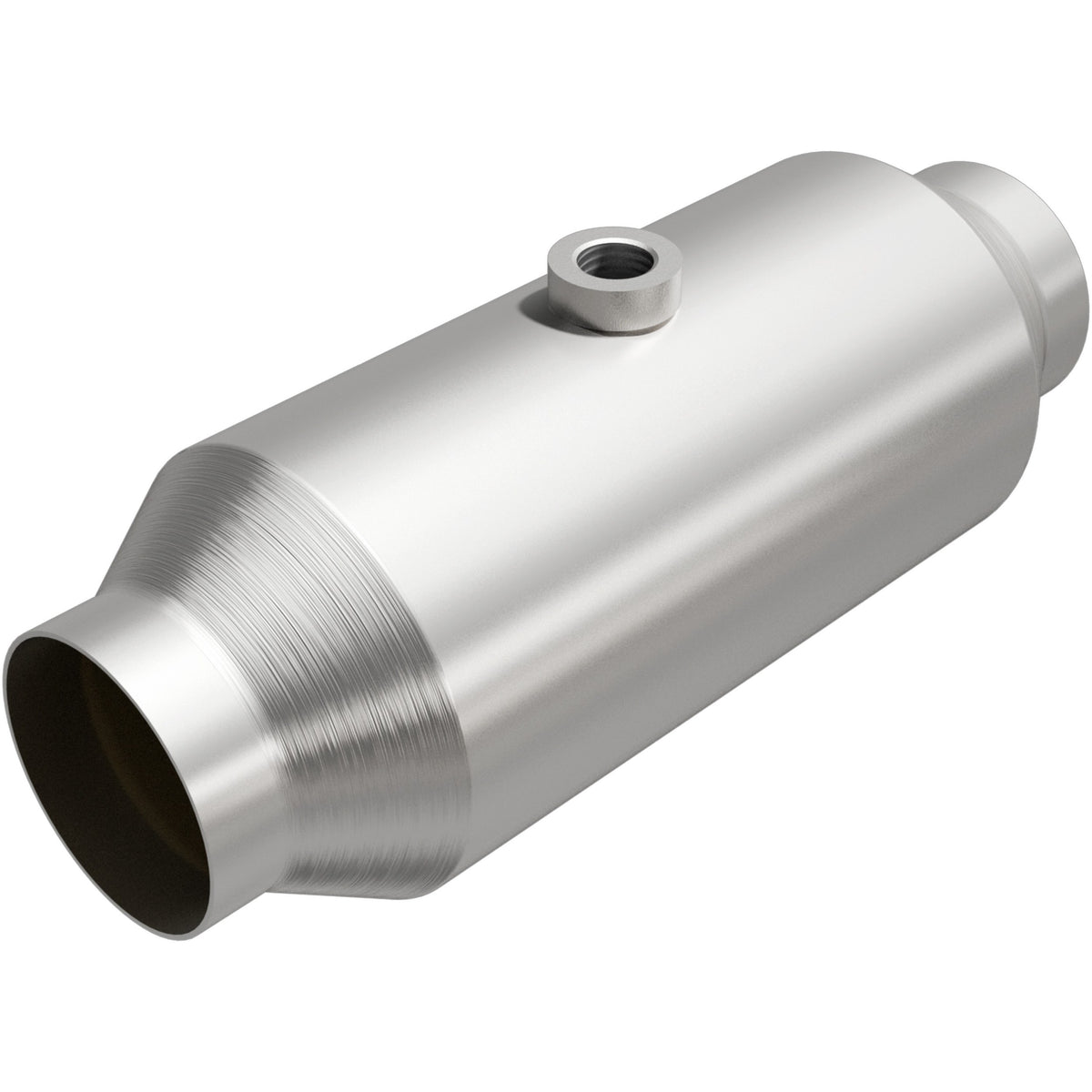 Stainless stainless steel catalytic converter from MagnaFlow Exhaust Products part number 5551355