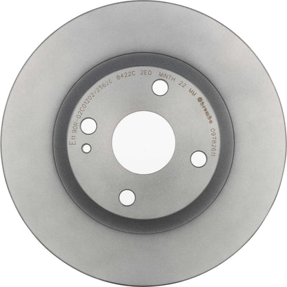 Gray cast iron disc brake rotor from Brembo part number 09.7826.11