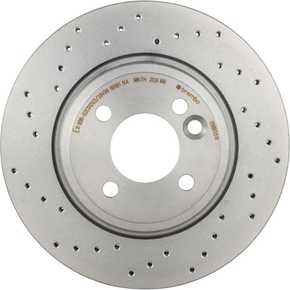 Disc Brake Rotor from Brembo part number 09.8655.1X