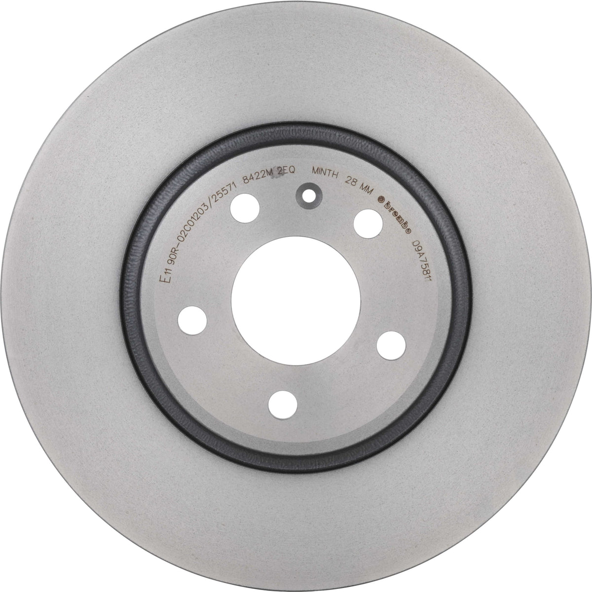 Disc Brake Rotor from Brembo part number 09.A758.11