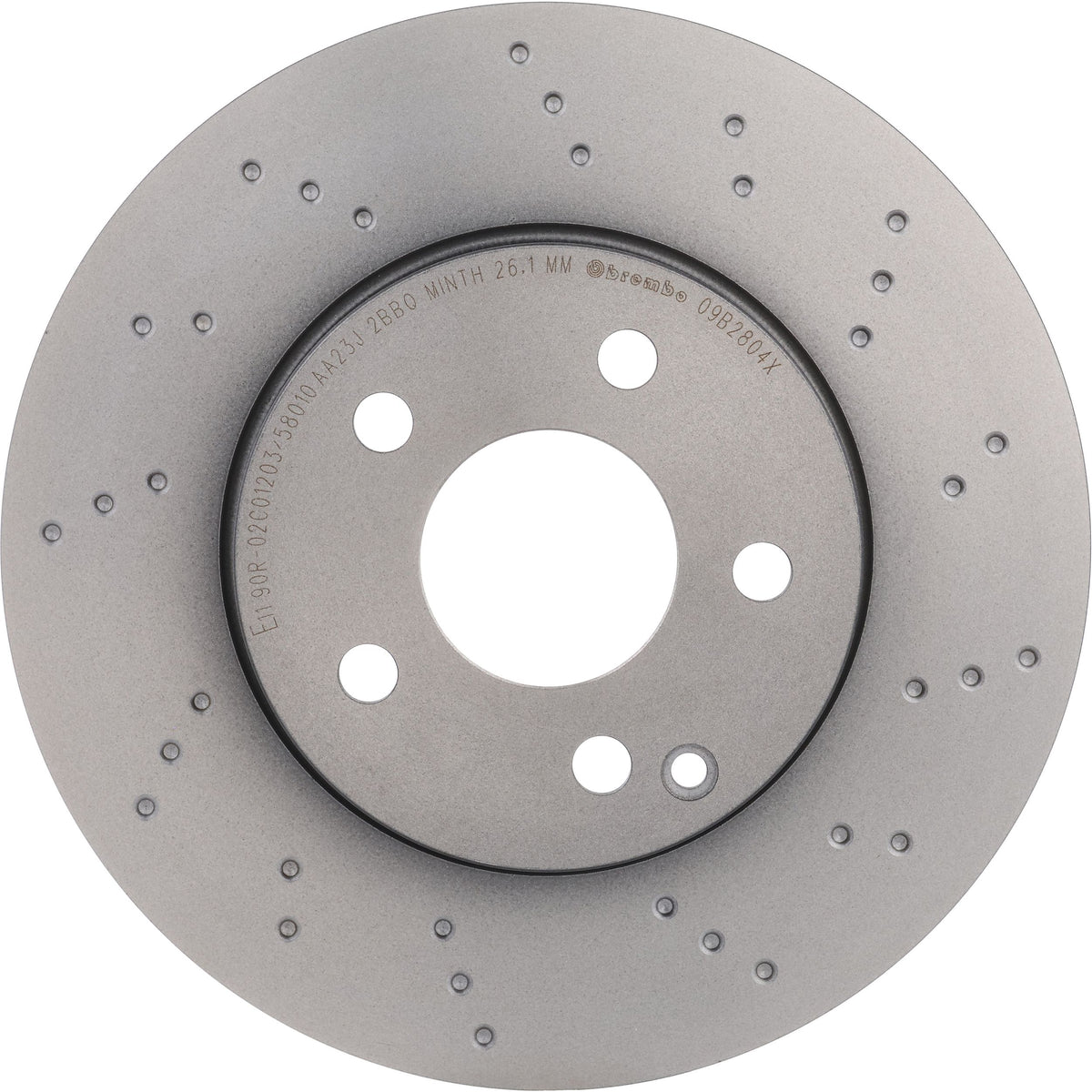 Disc Brake Rotor from Brembo part number 09.B280.4X