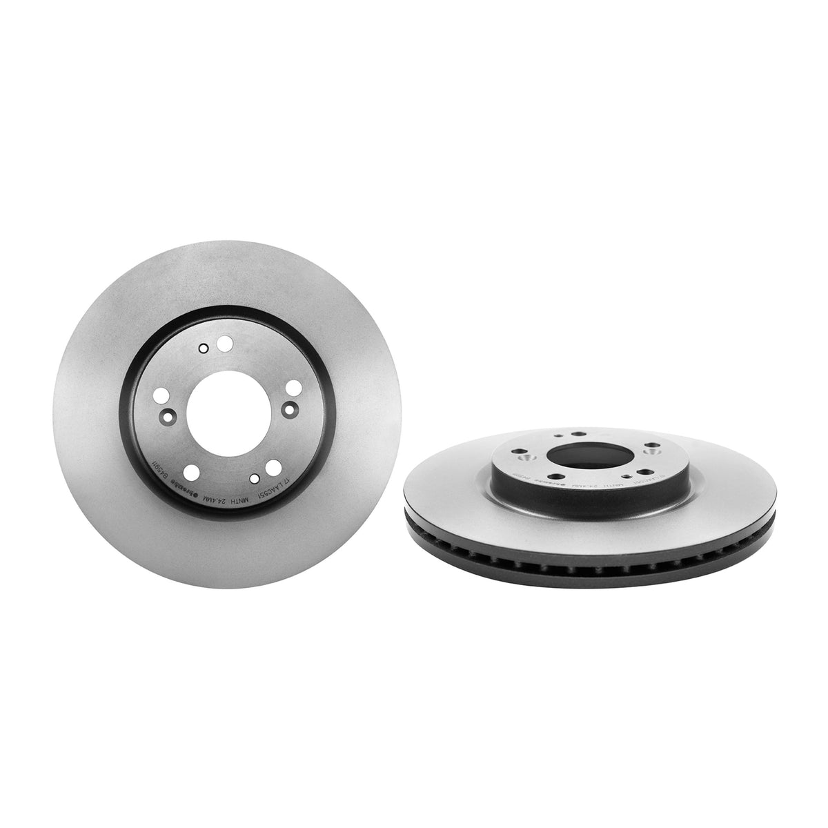 Gray cast iron disc brake rotor from Brembo part number 09.B459.11