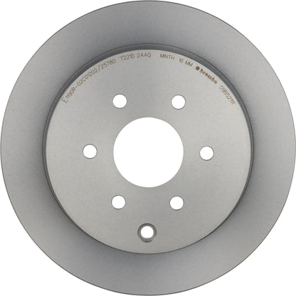 Gray cast iron disc brake rotor from Brembo part number 09.B521.11