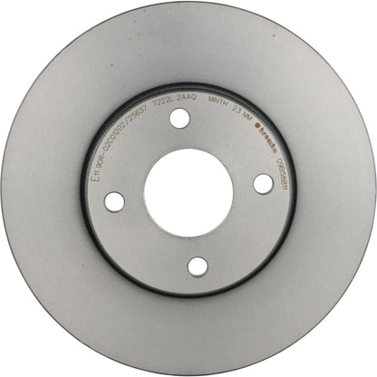 Gray cast iron disc brake rotor from Brembo part number 09.B588.11