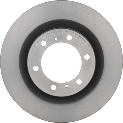 Gray cast iron disc brake rotor from Brembo part number 09.B634.11