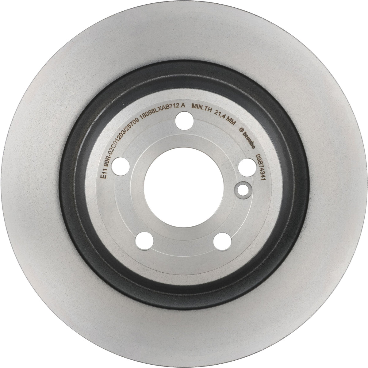 Disc Brake Rotor from Brembo part number 09.B743.41