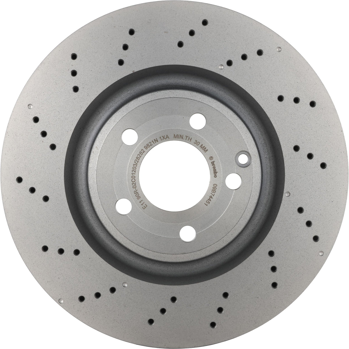 Disc Brake Rotor from Brembo part number 09.B744.51