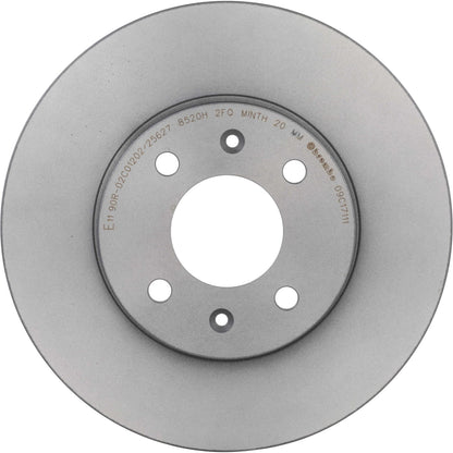 Gray cast iron disc brake rotor from Brembo part number 09.C171.11