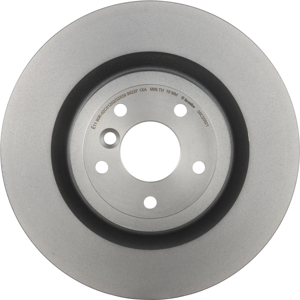 Gray cast iron disc brake rotor from Brembo part number 09.C209.21