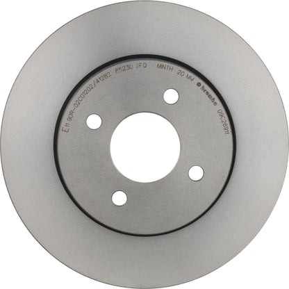 Gray cast iron disc brake rotor from Brembo part number 09.C269.11
