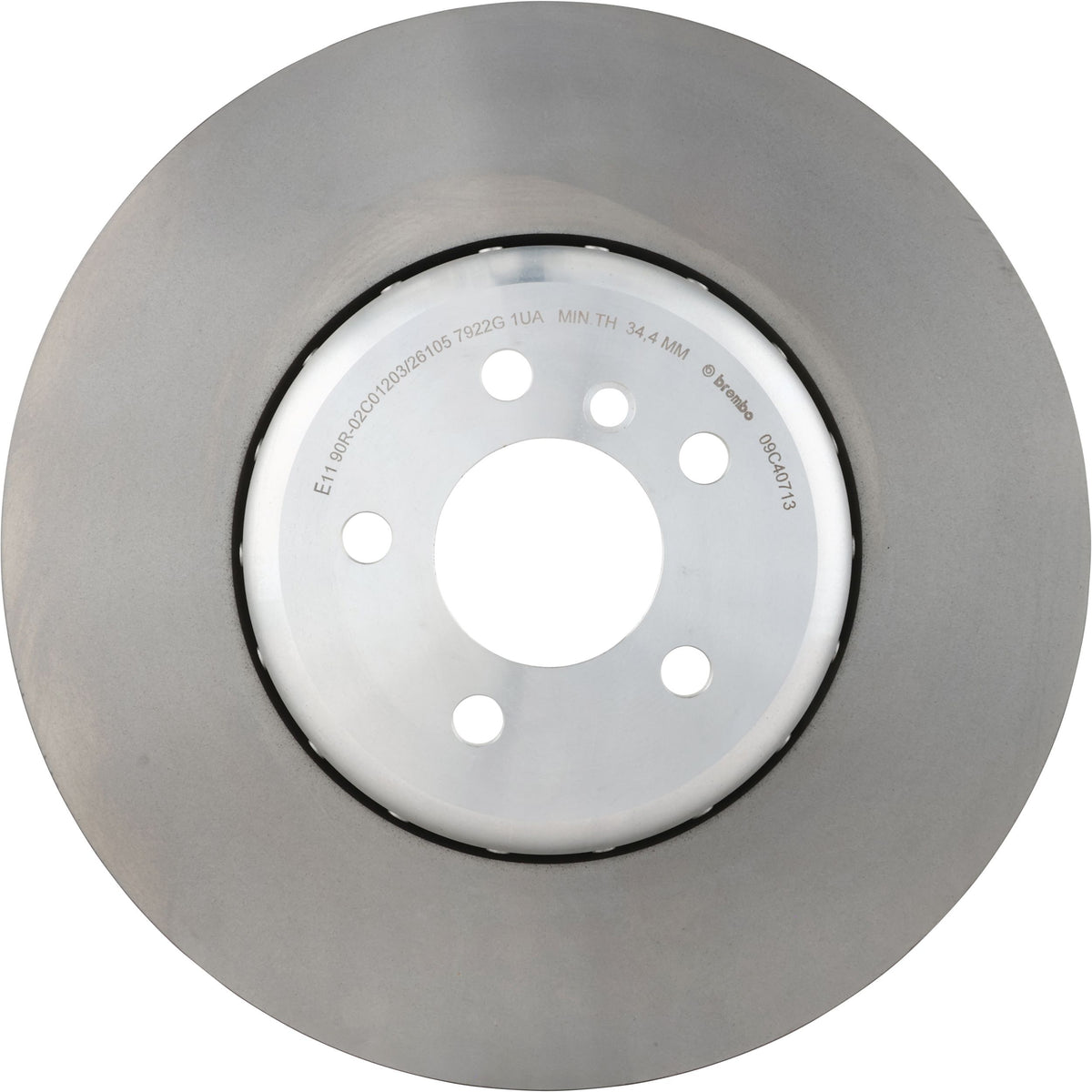 Disc Brake Rotor from Brembo part number 09.C407.13