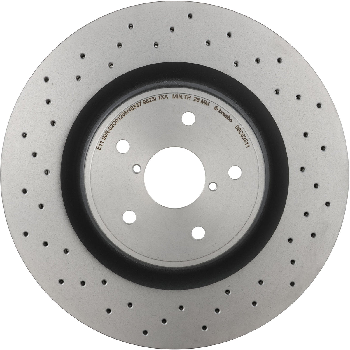 Disc Brake Rotor from Brembo part number 09.C828.11