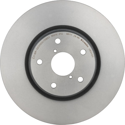 Gray cast iron disc brake rotor from Brembo part number 09.D245.11