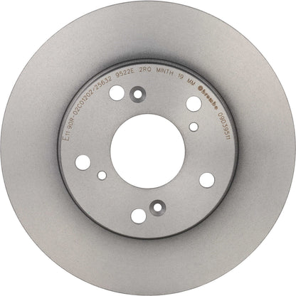 Gray cast iron disc brake rotor from Brembo part number 09.D395.11